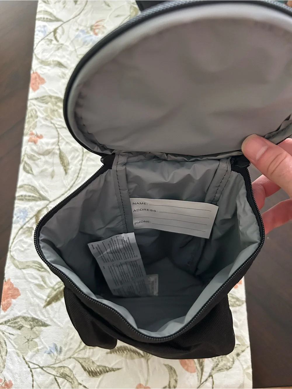 Black Insulated Men’s Cooler Bag- Michelob Ultra